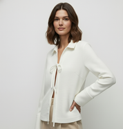 Sharon | Lightweight Tie-Front Jacket