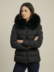 Florida | Faux Fur Hooded Puffer Jacket