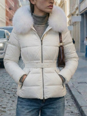 Florida | Faux Fur Hooded Puffer Jacket