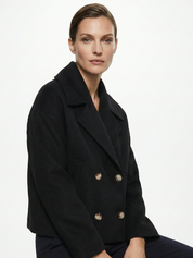 Bonnie | Structured High-Neck Coat