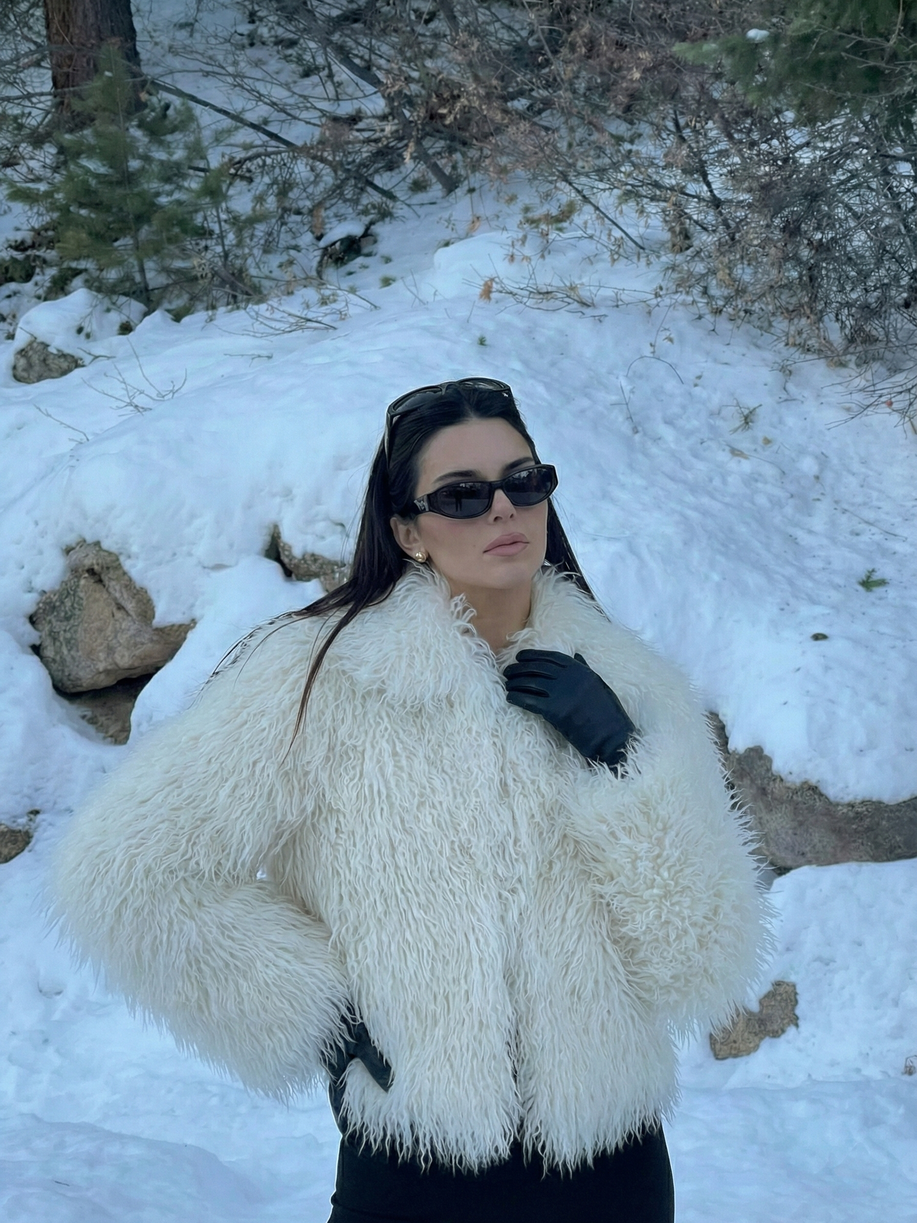 Hana | Faux Fur Statement Jacket