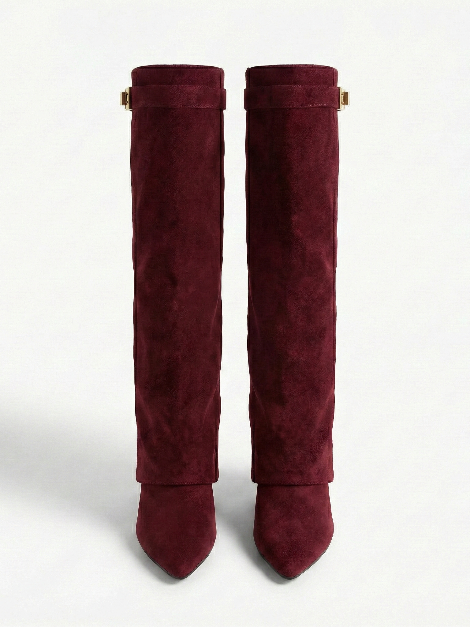 Iris | Suede Effect High-Cut Boots