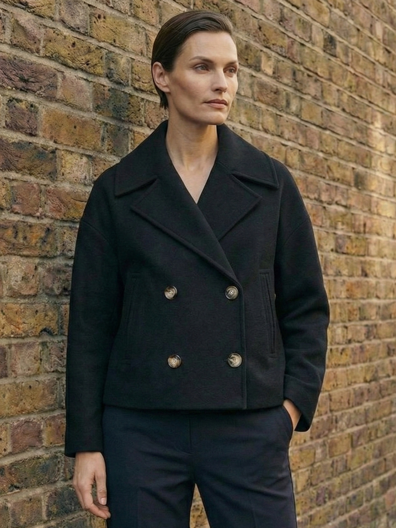 Bonnie | Structured High-Neck Coat