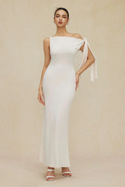 Emily | Shoulder Tie Midi Dress