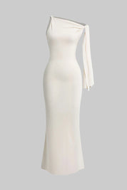Emily | Shoulder Tie Midi Dress