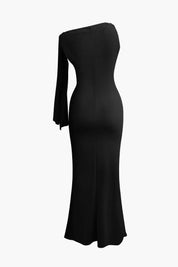 Emily | Shoulder Tie Midi Dress