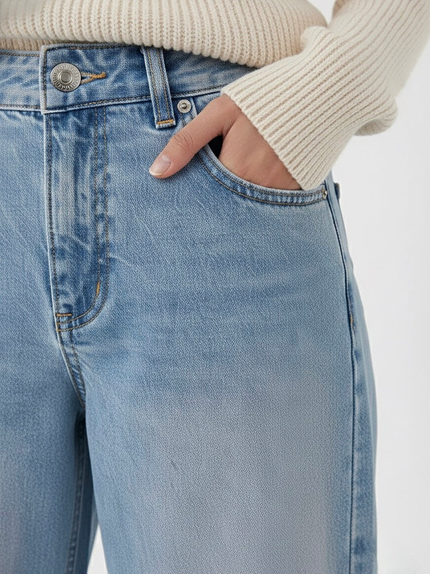 Lucy | Wide-Leg Baggy Jeans