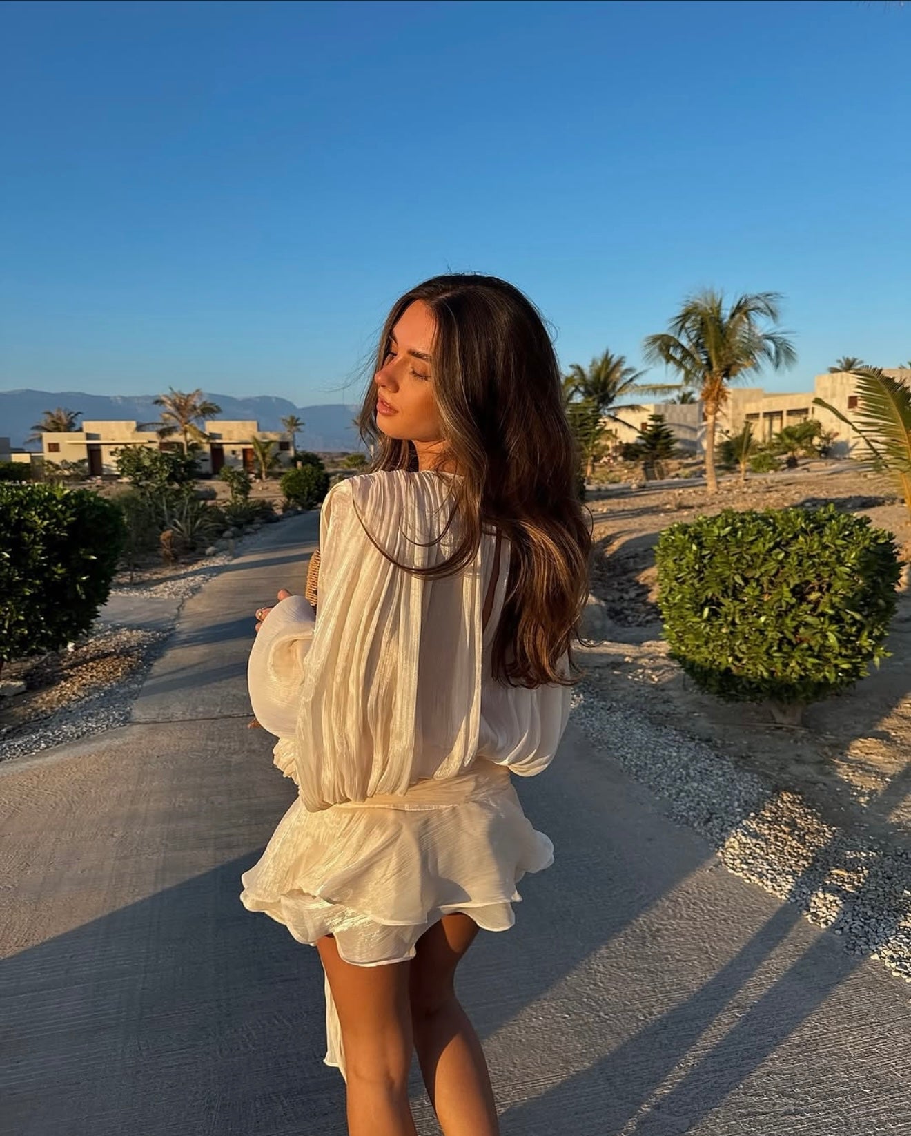 Julia | Draped Mini Dress