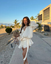 Julia | Draped Mini Dress