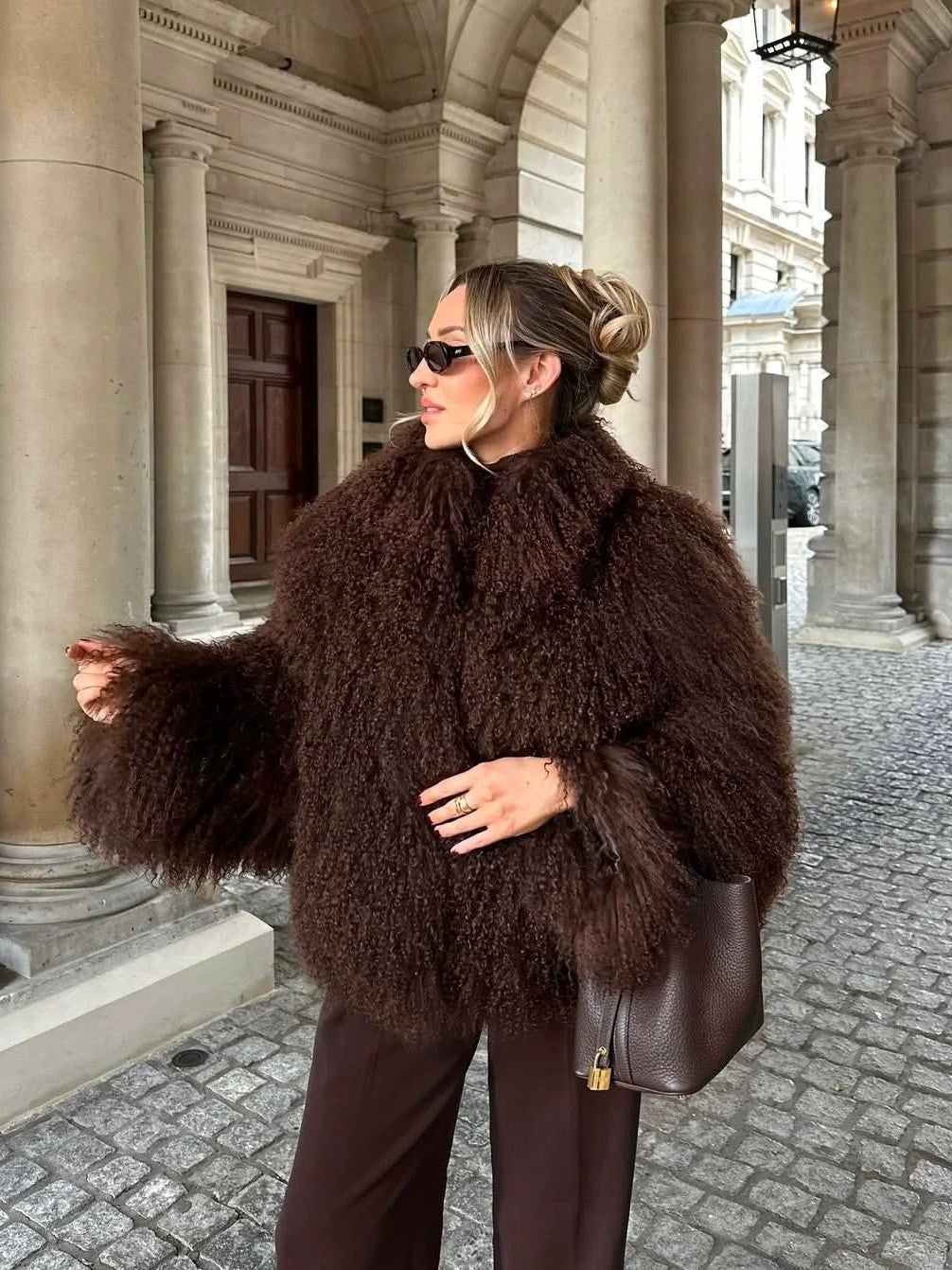 Hana | Faux Fur Statement Jacket