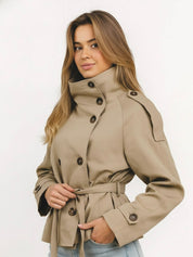 Cath | Trench Coat Autumn Jacket