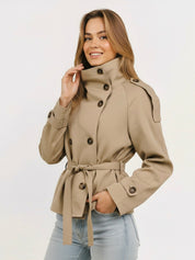 Cath | Trench Coat Autumn Jacket
