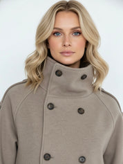 Evie | High-Neck Wool Jacket