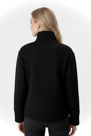 Martha | High-Neck Wool-Blend Jacket