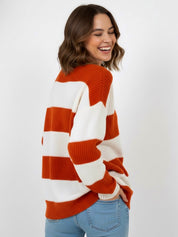 Emma | Striped Oversized Knit Sweater