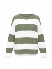 Emma | Striped Oversized Knit Sweater