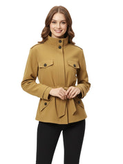 Freya | Belted Cotton Utility Trench