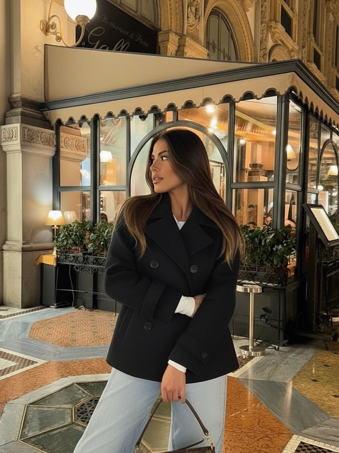 Millie | High-Neck Wool Jacket