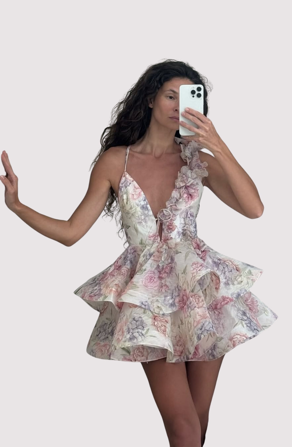 Kimberley | Flower Print Dress