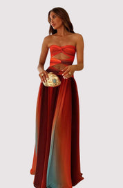 Laney | Strapless Maxi Dress