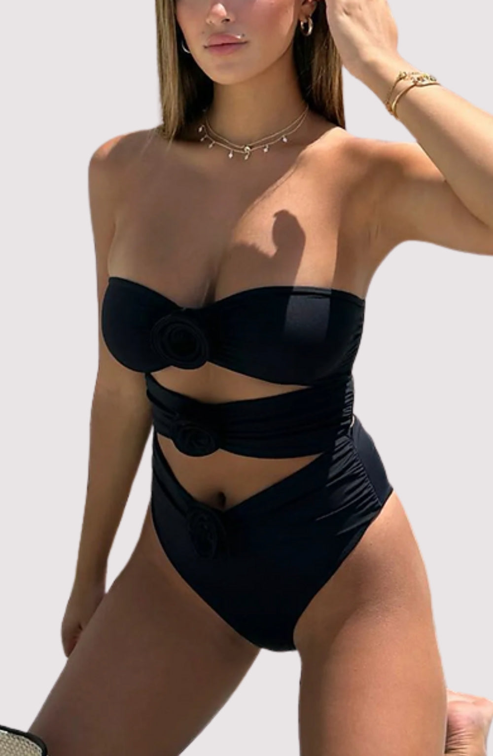 Adriana | Flower Swimsuit