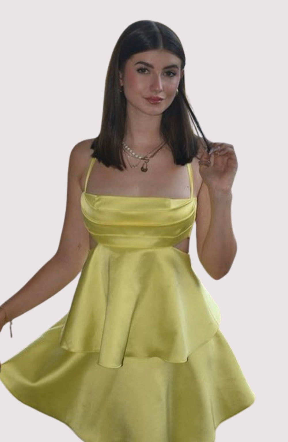 Amalfi | Satin Mini Dress