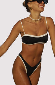Annie | Contrast Two-Piece Bikini
