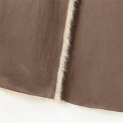 Sienna | Long Faux Fur Lapel Coat