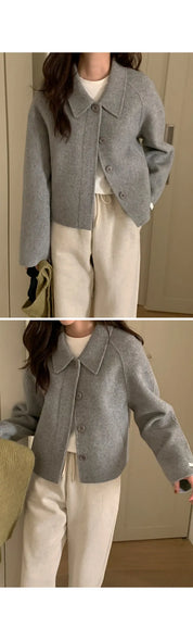 Alexia | Minimal Collar Jacket