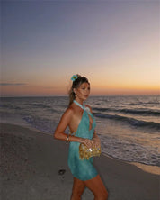 Ariel | Shell Halter Top