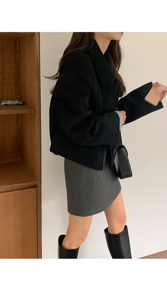 Alexia | Minimal Collar Jacket