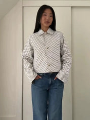 Dorothy | Double-Breasted Cropped Jacket