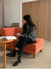 Alexia | Minimal Collar Jacket