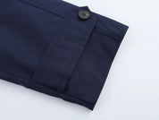 Charlotte | High-Neck Flared Cape Coat