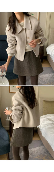 Alexia | Minimal Collar Jacket