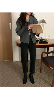 Alexia | Minimal Collar Jacket