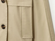 Ada | Short Double-Breasted Trench Jacket