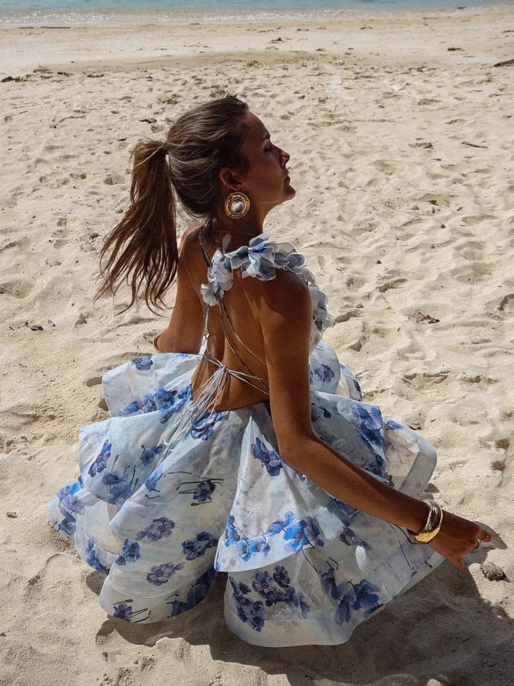 Kimberley | Flower Print Dress