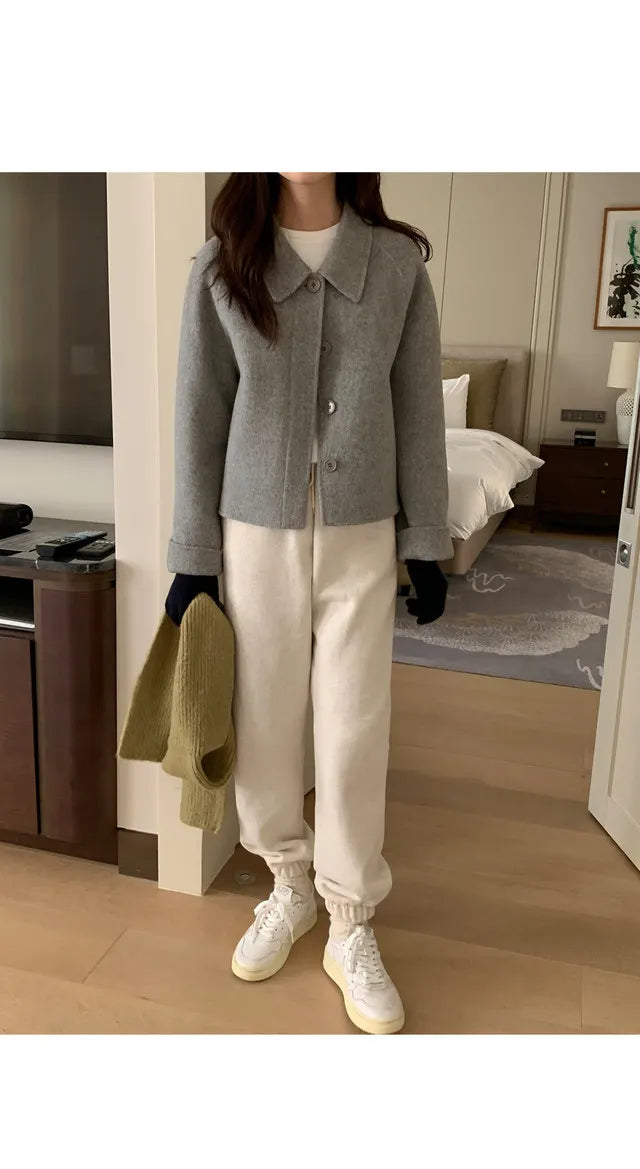 Alexia | Minimal Collar Jacket