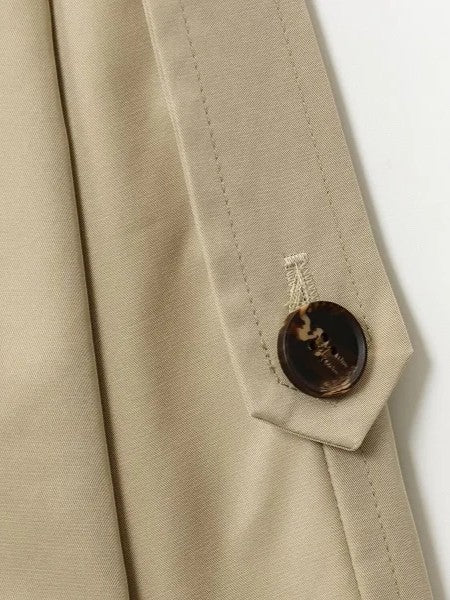 Ada | Short Double-Breasted Trench Jacket