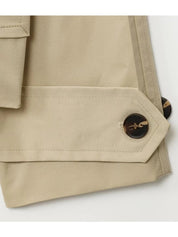 Ada | Short Double-Breasted Trench Jacket