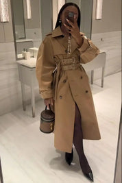 Victoria | Trench-coat long ceinturé