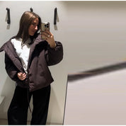 Lottie | Padded Wrap Puffer Jacket