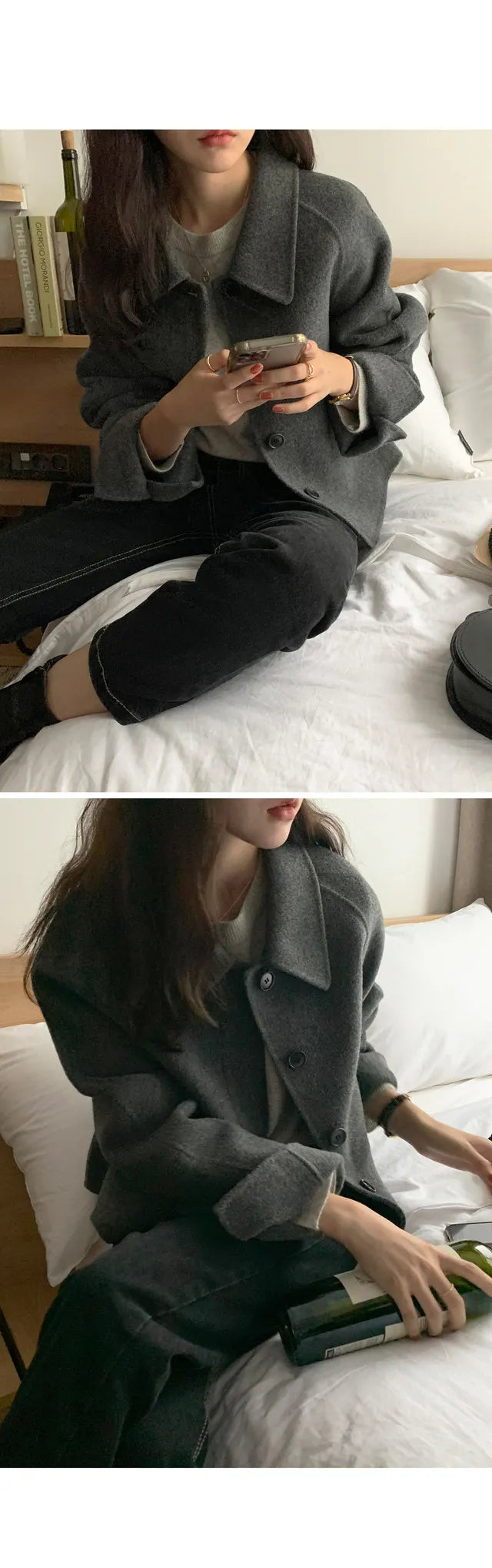 Alexia | Minimal Collar Jacket