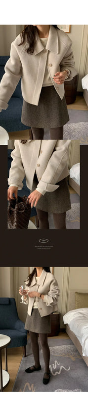 Alexia | Minimal Collar Jacket