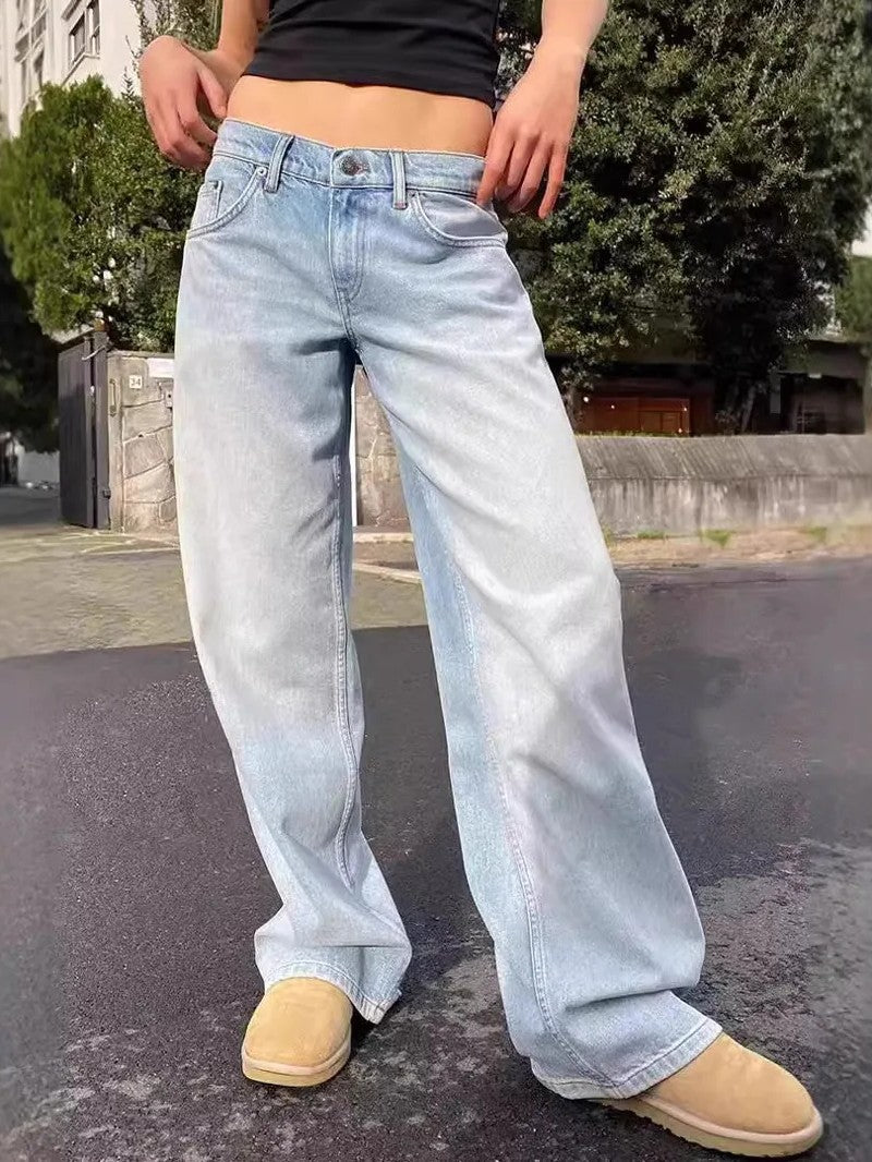 Lucy | Wide-Leg Baggy Jeans