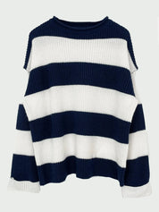Emma | Striped Oversized Knit Sweater