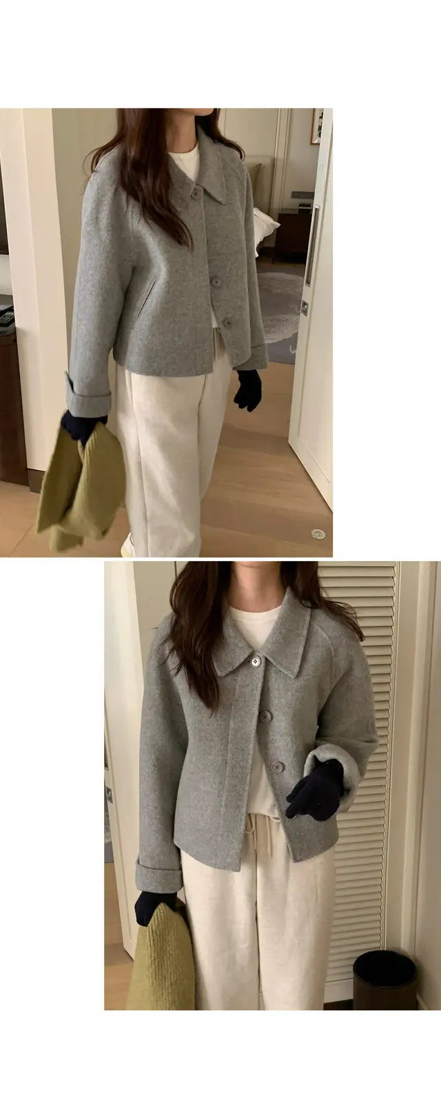 Alexia | Minimal Collar Jacket