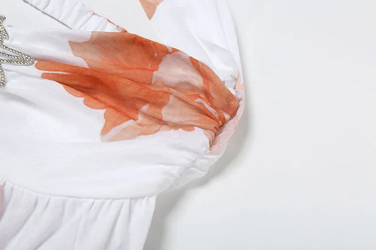 Lina | Ruffle Halter Dress