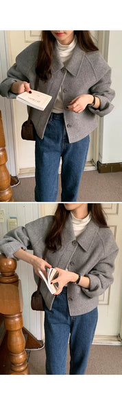 Alexia | Minimal Collar Jacket